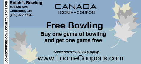Butch's Bowling Printable Coupon