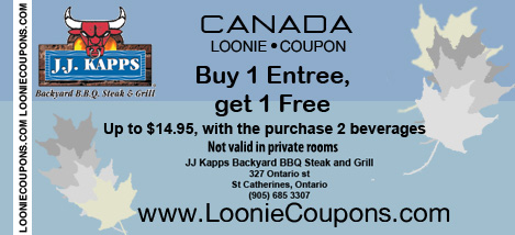 JJ Kapps Printable Restaurant Coupon