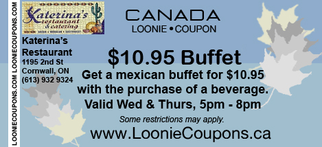 Katerina's Printable Restaurant Coupon