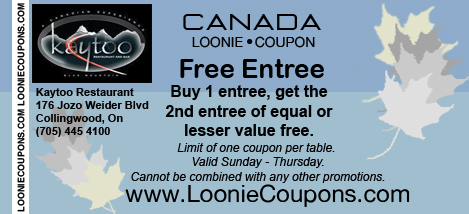 Kaytoo Printable Restaurant Coupon