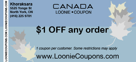 Khoraksara Printable Restaurant Coupon