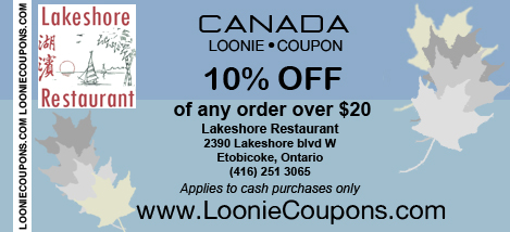 Lakeshore Printable Restaurant Coupon