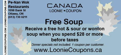 Pe-Nan Wok Printable Restaurant Coupon