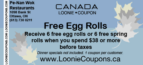 Pe-Nan Wok Printable Restaurant Coupon