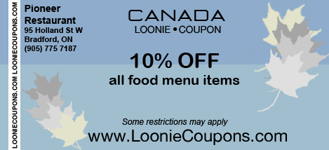 Pioneer Printable Restaurant Coupon