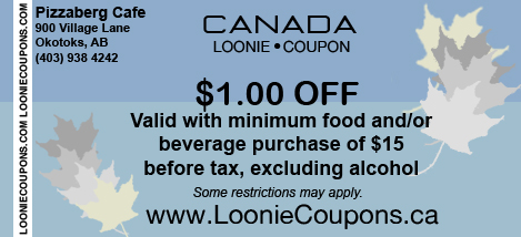 Pizzaberg Cafe Printable Restaurant Coupon