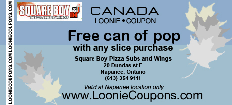 Square Boy Pizza Printable Restaurant Coupon