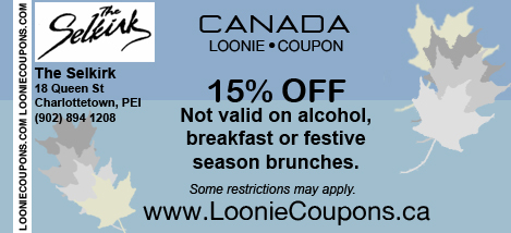 The Selkirk Printable Restaurant Coupon